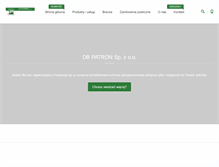 Tablet Screenshot of dbpatron.pl